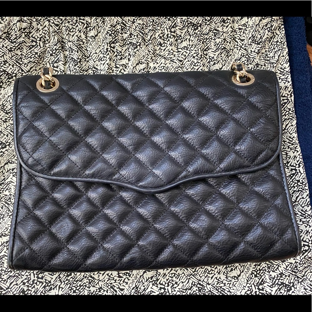 Rebecca Minkoff Quilted Affair Shoulder Bag, black